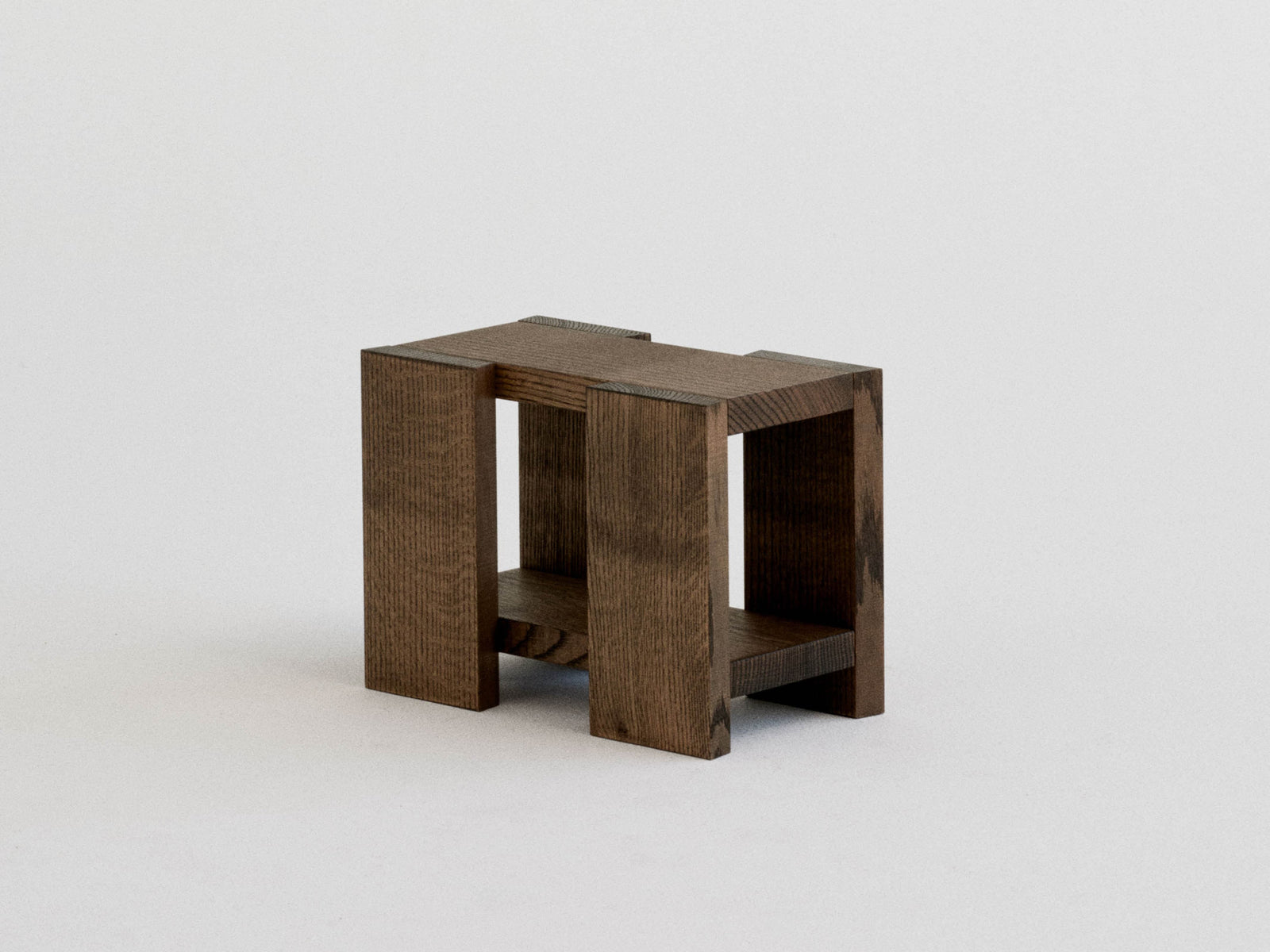 Etagére Side Table | Low | Smoked