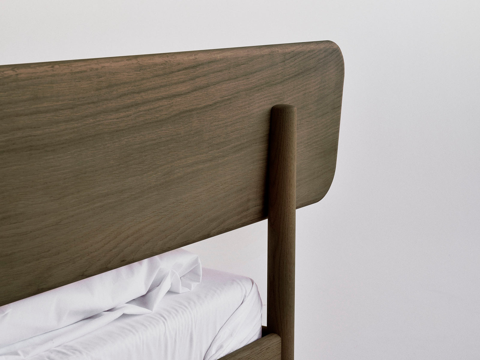 Alken Bed Frame | Smoked Oak