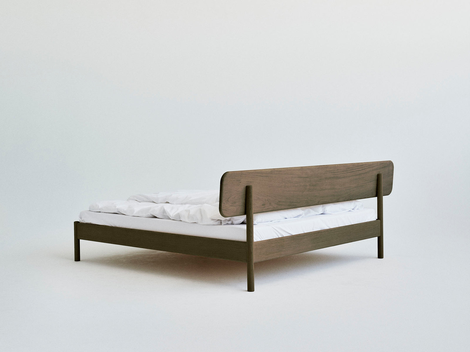 Alken Bed Frame | Smoked Oak