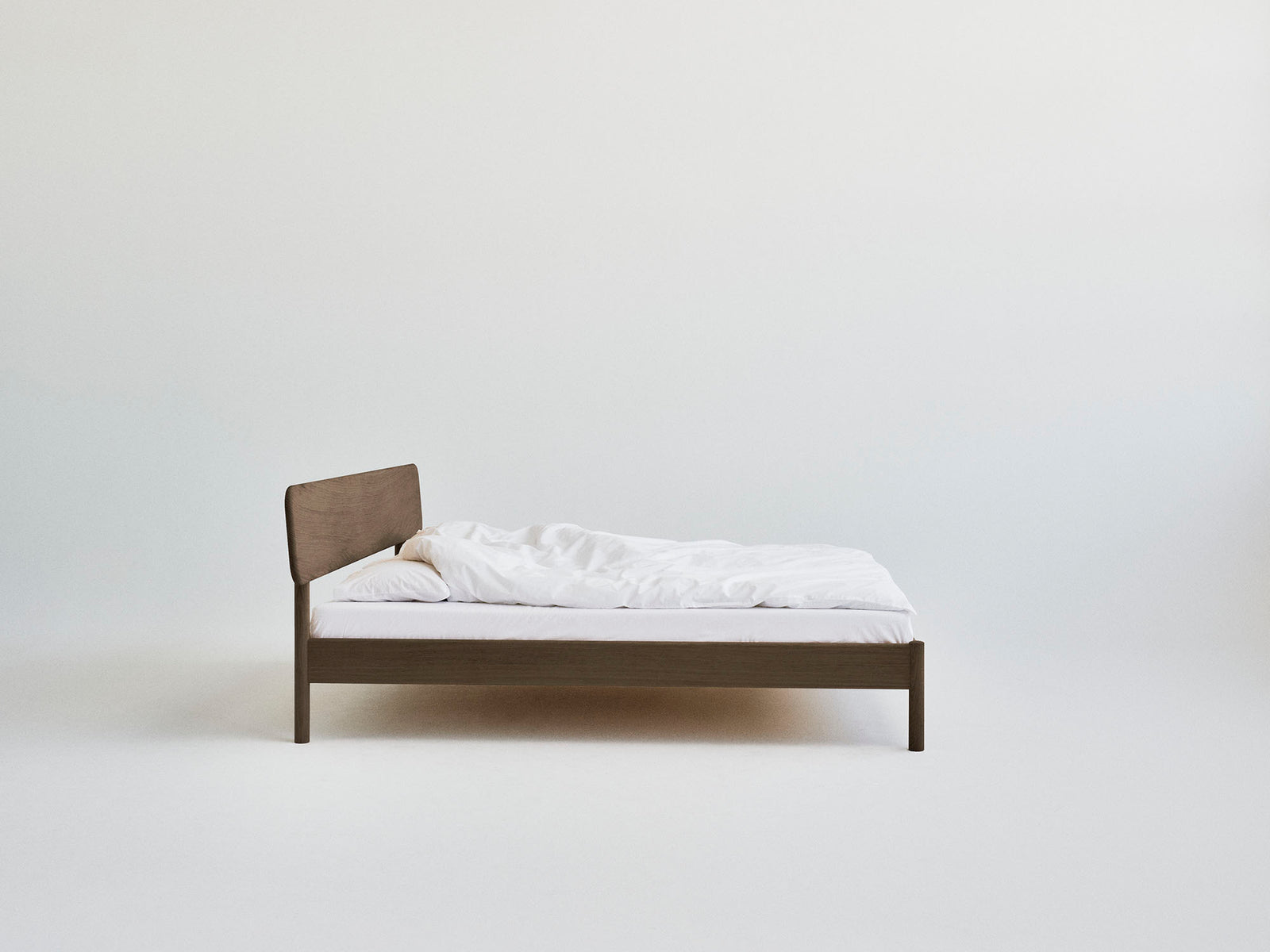 Alken Bed Frame | Smoked Oak