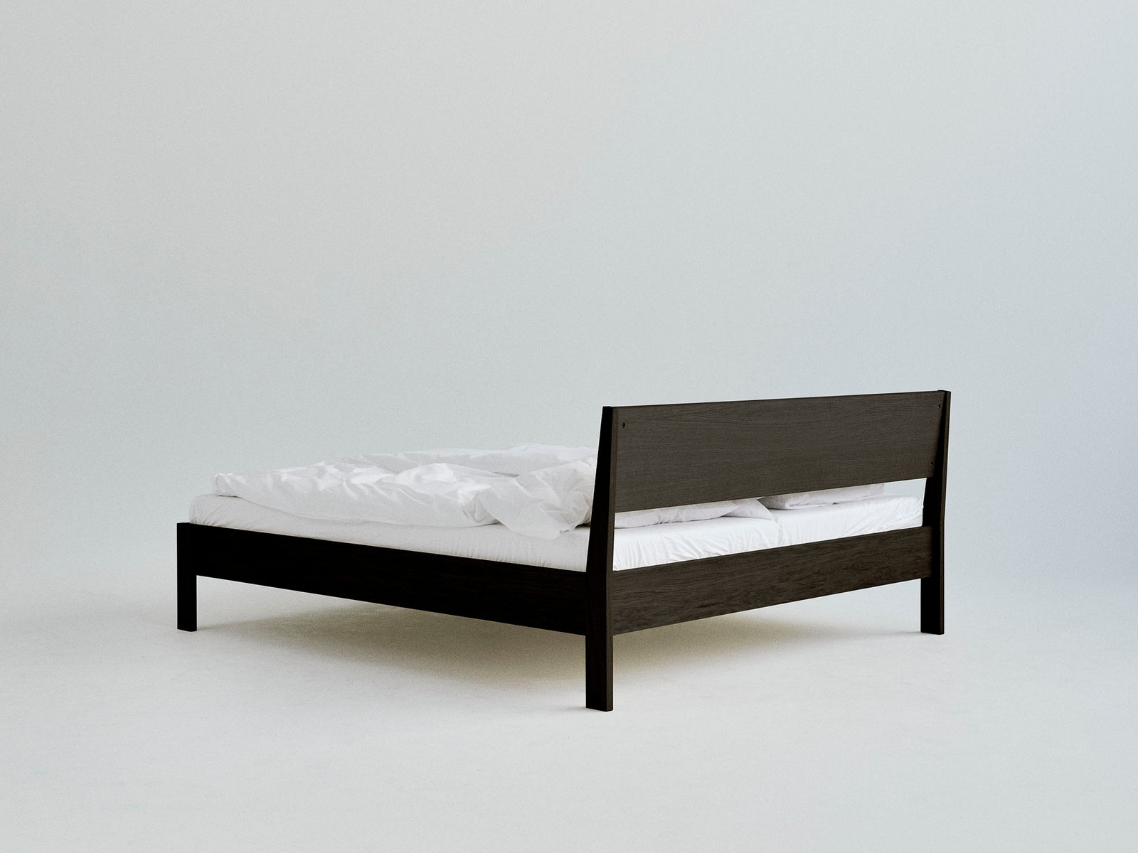 Ejer Bed Frame | Blackstained