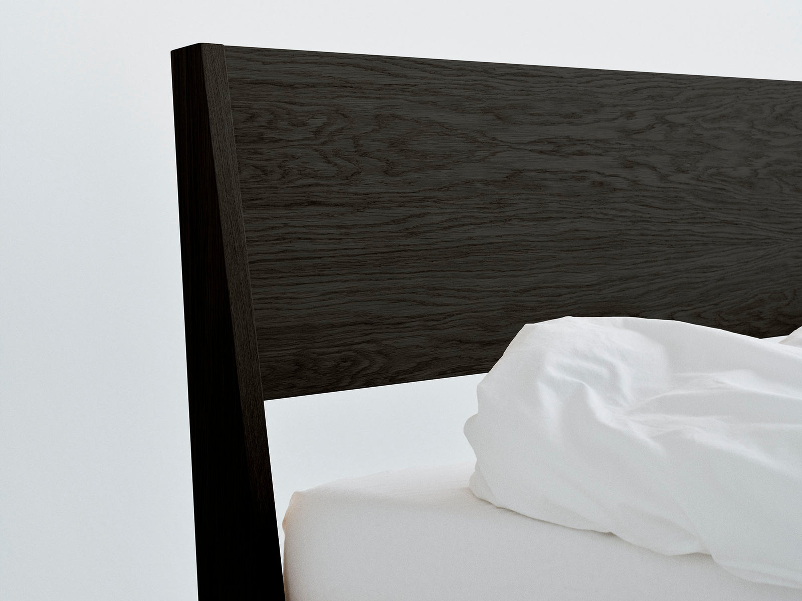 Ejer Bed Frame | Blackstained