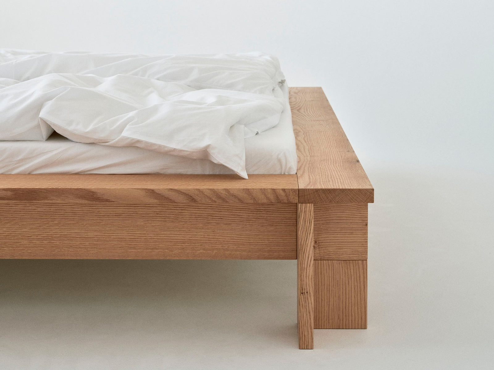 Hem Bed Frame | Oiled Red Oak