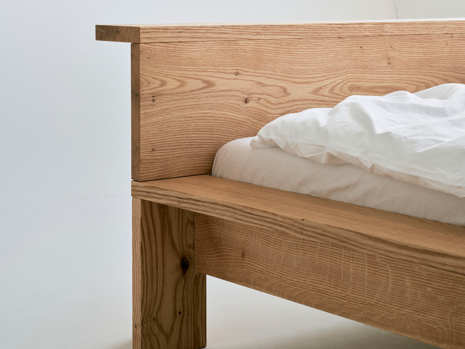 Hem Bed Frame | Oiled Red Oak