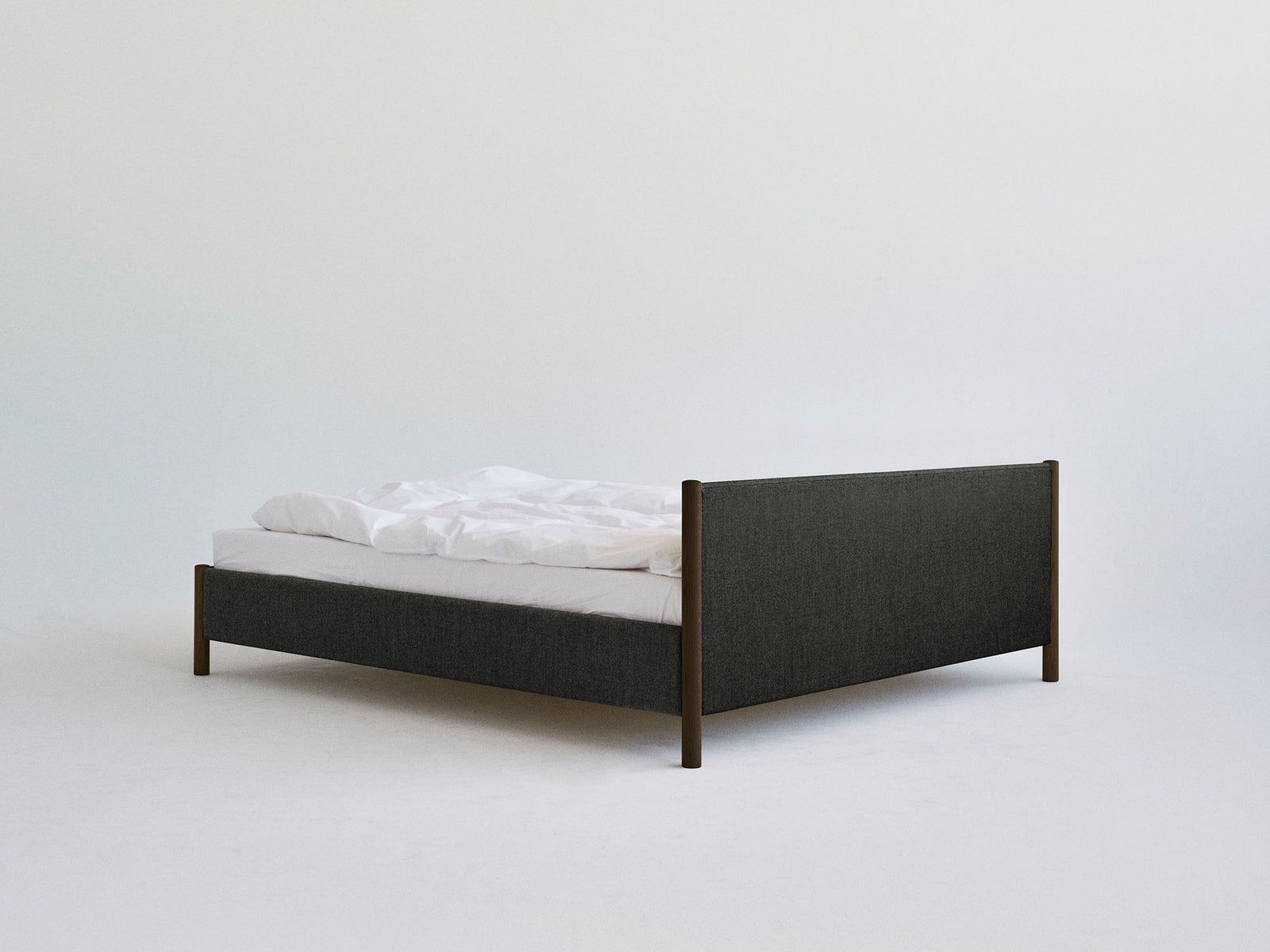 Veng x Re-wool Bed Frame | 198 / Smoked Oak – RYE